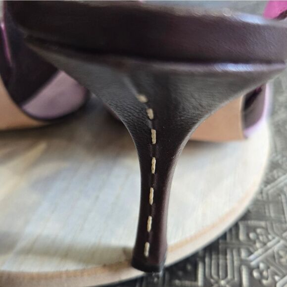 🐢 BCBGMaxAzria Pink High Heels with buckle. Size 6 great condition! - Picture 8 of 15